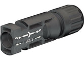 MC Staubli PV-KST4/6II-UR Series 5.5 to 9 mm OD #10/12 AWG PV Wire Multi-Contact MC4 Male Connector with Boot